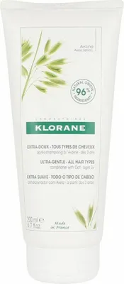 Productafbeelding van Klorane 3282770145311, Geschikt voor zowel mannen als vrouwen, 200 ml, Geschikt voor alle haartypes, Geschikt voor alle haarkleuren, Verzachtend, Tube