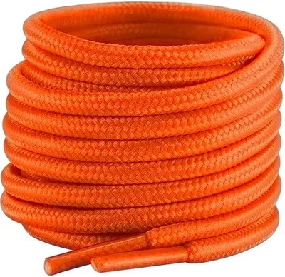 Productafbeelding van The Kicks Don® Veters Rond 4mm - 100CM - Oranje