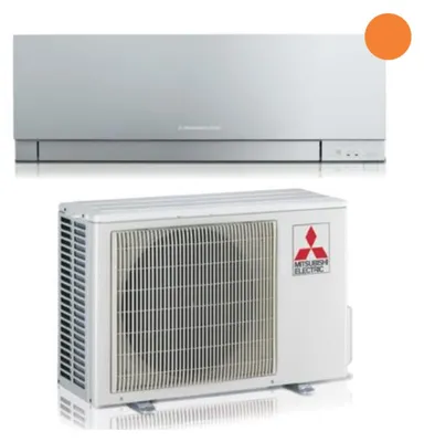 Immagine prodotto di Condizionatore Mitsubishi Electric Kirigamine Zen Silver 12000 Btu MSZ-EF35VGKS R-32 Wi-Fi Integrato