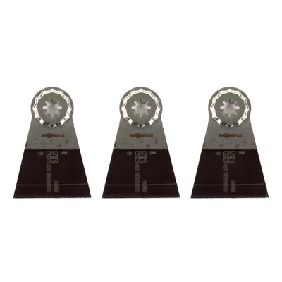 Produktbild von Fein E-Cut Standard Starlock Plus Sägeblatt 50x65 mm 3 Stück ( 63502134220 ) HCS Stahl