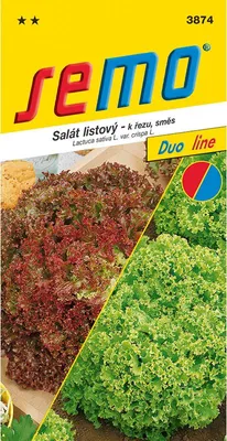 Image de Mélange de feuilles de laitue type Lolo