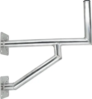 Produktbild von PremiumX 60cm Wandhalter Aluminium zwei Wandplatten SAT Wand-Halterung