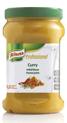 Immagine prodotto di Knorr Pasta di condimento professionale curry gusto naturale delicato 750g