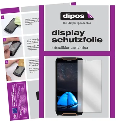 Produktbild von 6x Schutzfolie für Cubot King Kong 3 klar Displayschutzfolie Display Schutz