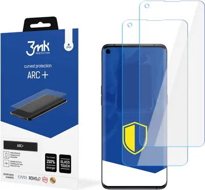 Produktbild von 3mk Display Schutzfolie ARC+ für Oppo Find X3 5G  0,17mm Self-Heal (2 Stück)