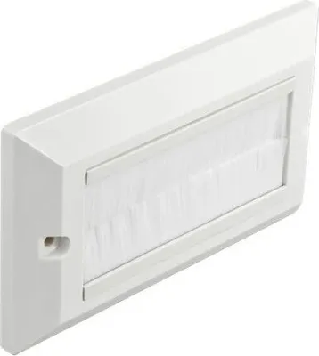 Obrázok produktu pre DELOCK Kabelmanagement Abdeckblende 146 x 86 mm