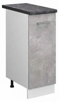 Produktbild von Apothekerschrank Vicco R-Line Beton 30 cm , AP Anthrazit, Model 46875