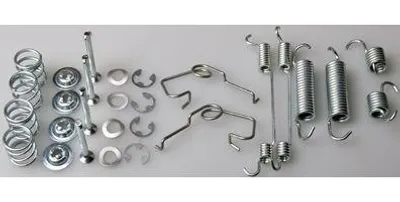 Produktbild von DENCKERMANN Zubehörsatz Bremsbacken Zubehörsatz Bremsbacken B160114 Hinten für FORD TRANSIT MK-5 Bus (E)