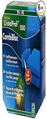 Produktbild von JBL Combibloc 6016000 Vorfilter-Einsatz und Feinfilterschaum, Für Filter Cristal