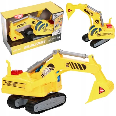 Produktbild von Pegaz Baumaschine Bagger mit Geräuschen 8347