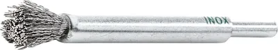 Image de Brosse pinceau Lessmann Ø12 mm VA 15.000 min-¹ - 458361