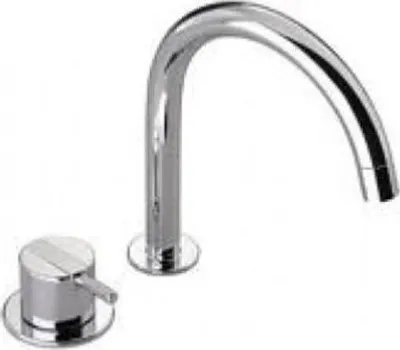 Immagine prodotto di Vola 590G Robinet mitigeur 2 trous avec mitigeur simple effet, chromé, 590G-16, 590G-16