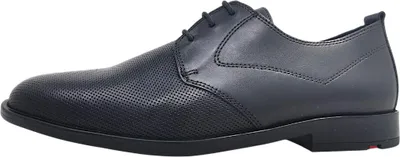 Image de Chaussures de ville pour hommes Lloyd Lark, chaussures élégantes à lacets, noires, pour un style décontracté