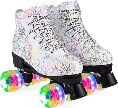 Produktbild von Rollschuhe mit leuchtenden Rollen