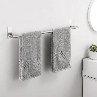 Produktbild von Famanu Handtuchhalter 76 cm - Edelstahl Wandmontage für Badezimmer