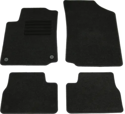 Produktbild von Fußmatten-Set für Citroen C3, 05/2002-12/2009, 4-teilig, Schwarz