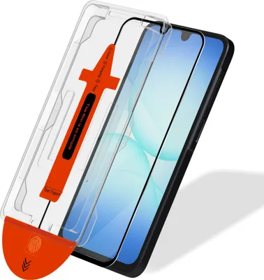 Obrázek produktu pro 1-balení Samsung A17 Ochranné sklo na displej - Tvrzené sklo | [Automatická instalace] - Bez bublin