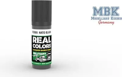 Obrázok produktu pre AK Interactive S.L. AK-RC888 REAL COLORS: NATO Black17 ml