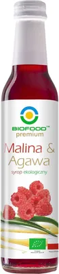 Produktbild von -HIMBEERSIRUP MIT AGAVE 250 ml – BIOFOOD