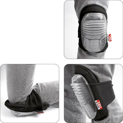 Produktbild von Yato YT-7460, Schwarz, Grau, PVC, Polyester, Einfarbig, XS, EN 14404:2004+A1:2010
