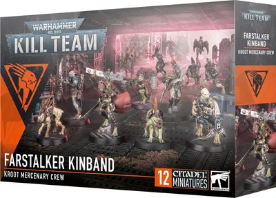 Zdjęcie produktu dla W40k: Kill Team - Farstalker Kinband (12 figurek) (2024)