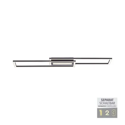 Obrázok produktu pre Leuchten Direkt LED CCT stropné svietidlo Asmin čierne 95 x 17,5 cm stmievateľné