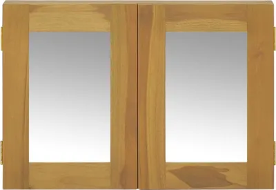 Image de vidaXL Armoire de toilette 60x10x40 cm bois massif teck