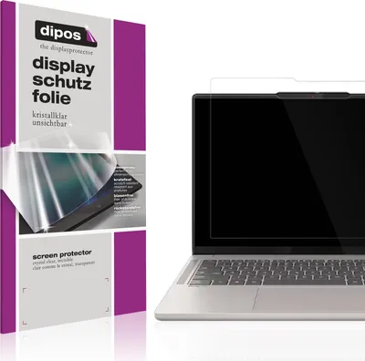 Produktbild von 2x Schutzfolie für Lenovo Chromebook Plus Gen 10 14 Zoll klar Displayschutzfolie Folie Display Schutz dipos