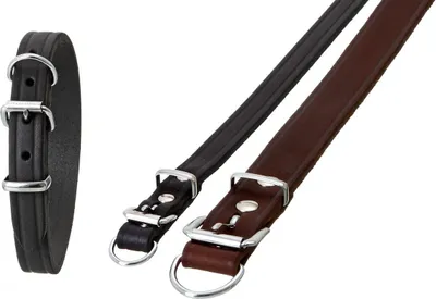 Produktbild von Karlie Halsband Rondo mit Zugentlastung in div. Größen und Farben, Farbe:braun, Größe:70cm x 40mm