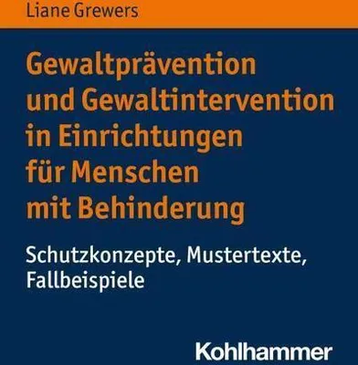 Image de Gewaltprävention und Gewaltintervention in Einrichtungen für Menschen mit Behinderung