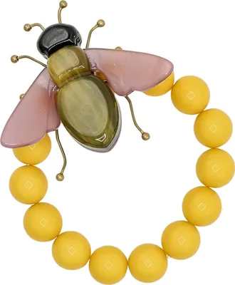 Produktbild von Armband Honeyglow elastisches Armband mit Biene von collezione alessandro