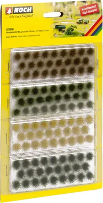 Produktbild von NOCH Grasbüschel XL, Braun, Grün, Gelb