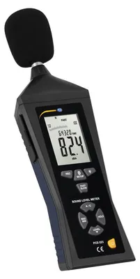 Image de PCE Instruments PCE-323 Sonomètre Bluetooth 30 - 130 dB |Classe 2 |Android |iOS |Vue en direct |App e