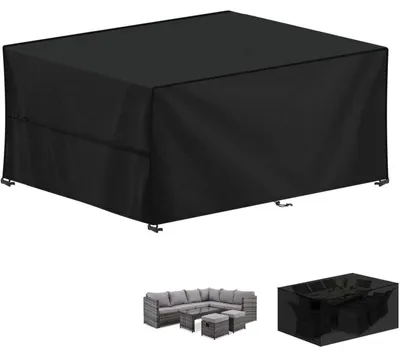 Produktbild von Abdeckhaube Gartenmöbel 250x150x90cm Wasserdicht 420D Oxford Gewebe Schutzhülle