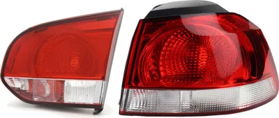 Zdjęcie produktu dla Johns, zestaw tylnych świateł zespolonych, pasujący do VW Golf VI 5K1/AJ5/517, wersja kompletna, strona prawa, od 10/08 do 11/13