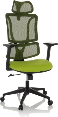 Produktbild von MyBuero Home Office Bürostuhl ERGOMY Schreibtischstuhl mit Armlehnen (höhenverstellbar) Stoff / Netzstoff Drehstuhl