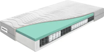 Obrázok produktu pre Taštičkový matrac Benab Fyzio Medium Ergonomic Matrac 85 x 195 cm H3 tvrdosť 21 cm výška Taštičkové matrace, PUR, Standard pocket
