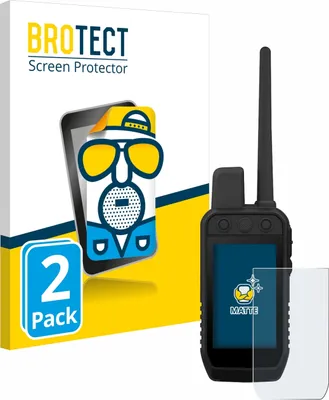 Produktbild von 2x BROTECT Schutzfolie für Garmin Alpha 300 K Displayschutz Displayschutzfolie Folie Matt Entspiegelungsfolie