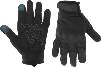 Produktbild von 1 Paar Motorradhandschuhe, Touchscreen-Fahrradhandschuhe, Mountainbike-Handschuhe für Outdoor-Sport für Männer und Frauen, L, Schwarz