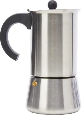 Immagine prodotto di Percolatore in acciaio inossidabile da 12 tazze (500 ml), adatto all'induzione