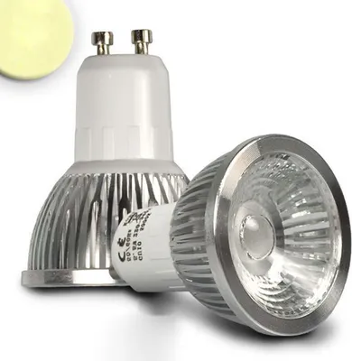 Produktbild von ISOLED GU10 LED Strahler 5,5W COB, 38°, warmweiß, dimmbar
