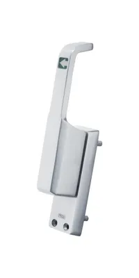 Zdjęcie produktu dla Klamka drzwiowa FUHR 980 DIN lewa srebrna anodowana LM 23mm pręt okrągły 10mm - TP980LE