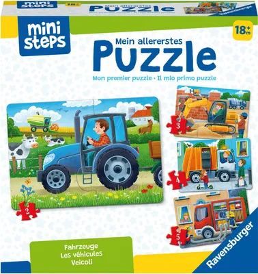 Produktbild von Mein allererstes Puzzle: Fahrzeuge Ravensburger 04194