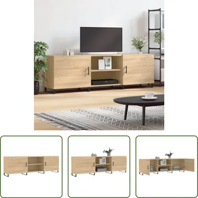 Produktbild von The Living Store TV-Schrank Sonoma-Eiche 150x30x50 cm Holzwerkstoff