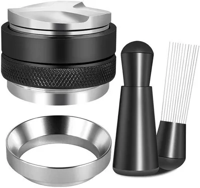 Obrázok produktu pre Súprava príslušenstva pre 58 mm espresso stroje s dávkovačom kávy, utláčadlom a dávkovacou trubicou pre 58 mm espresso stroje a portafiltry.