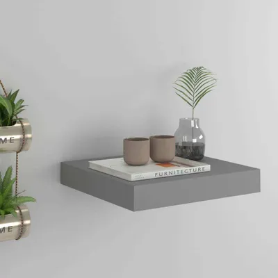Produktbild von "im " Schweberegal Grau 23x23,5x3,8 cm MDF - Wandregale CC9928