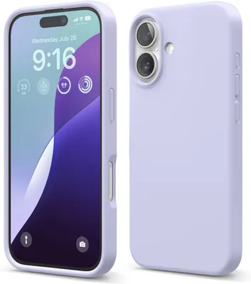 Image de Elago Premium Silicone Case for iPhone 16 Purple