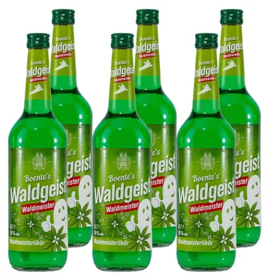 Produktbild von Boente Waldgeist Waldmeisterlikör (6 x 0,7L)