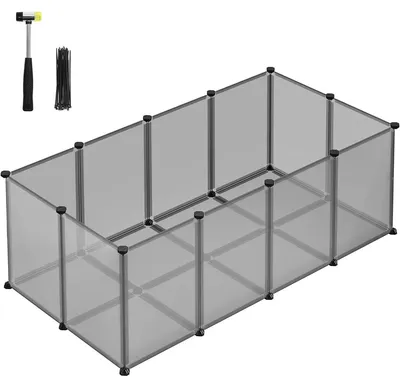 Produktbild von Modulares Kleintiergehege Oskar Grau