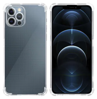 Immagine prodotto di Custodia Cadorabo per Apple iPhone 12 PRO in FULL TRANSPARENT custodia protettiva in TPU flessibile silicone cover cover telefono cellulare